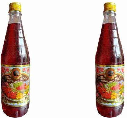 Hamdard rooh afja 750 ml pack of 2 Rose
