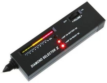 Xceptionalgems Diamond Tester 2 Diamond Selector 2 With LED Indicator Diamond Testing Tool Electronic Components Electronic Hobby Kit