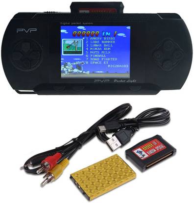 kluzie PVP Play Station Light 3000 8 Bit Built-in PVP PSP Digital Video Game-console 8 GB with Mario, DR MARIO, CONTRA, CRICKET GAME, TURTLE, SUPER MARIO, OTHER 3000 FAMOUS GAMES