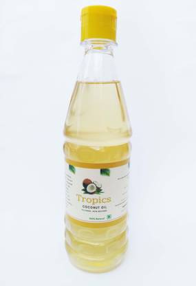 Tropics Coconut Oil - Cold-pressed, Filtered, Non-refined Hair Oil