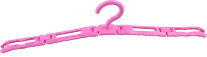 HARSH PET Portable Foldable Hanger Plastic Coat Hanger For  Coat