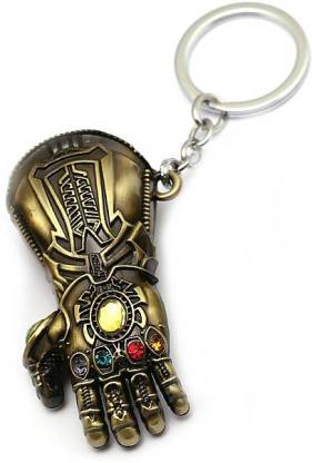 WHITE POPCORN THANOS INFINITY GAUNTLET Key Chain Key Chain