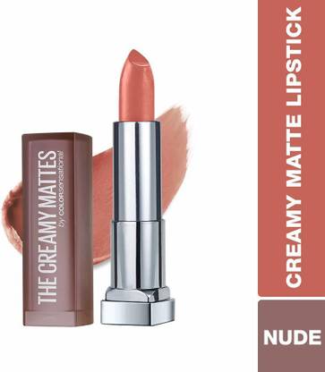 MAYBELLINE NEW YORK Color Sensational Creamy Matte Lipstick, 656 Clay Crush, 3.9g
