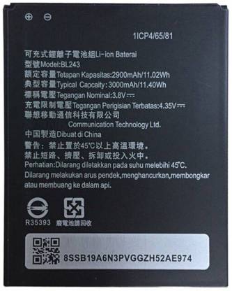 MNT enterprises Mobile Battery For  lenovo A8 | A808T | A806 | A7000 | BL229 100% Genuine & Original Battery