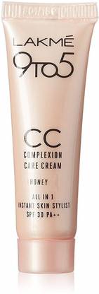 Lakmé 9 to 5 Complexion Care CC Cream, Honey, 30g
