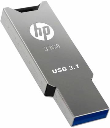 HP x303w 32 GB Pen Drive Compatible with Laptop, Desktop Computer USB 3.1 Metal Case
