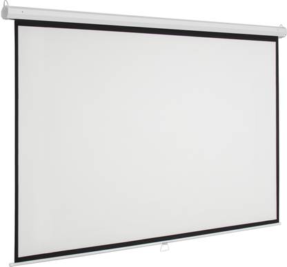 RHINO eyelet 19 white screen for home Projector Screen (Width 140 cm x 100 cm Height)