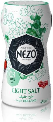Nezo Light Salt 70% Less Sodium - 450g Special Purity Salt