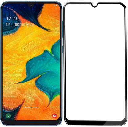 NKCASE Edge To Edge Tempered Glass for Samsung galaxy A30
