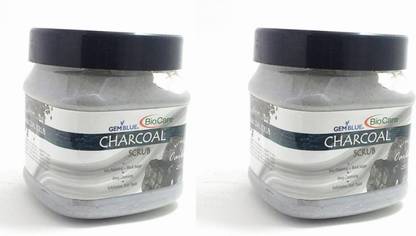 BIOCARE CHARCOAL Scrub 500*2 PACK OF 2 Scrub