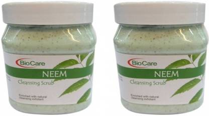 BIOCARE Neem Cleasing Scrub 500*2 PACK OF 2 Scrub