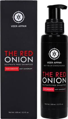 VEER-APPAN The Red onion Sulphate free Shampoo for Hair Growth