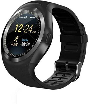 3Keys Y8G-Black with Bluetooth Smartwatch