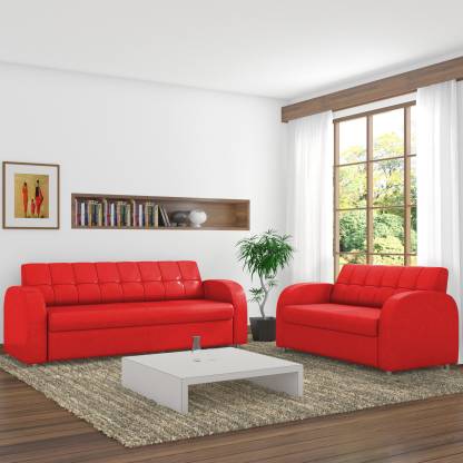 Adorn Homez Atlanta Leatherette 3 2, Living Room Sets Atlanta