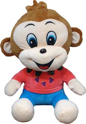 Epraiser Hug Me & Smile Stuffed Monkey Soft Toy  - 30 cm