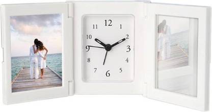 jazam Analog White Clock