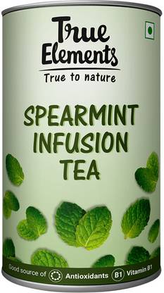 True Elements Spearmint Infusion Tea Leaves Mint Green Tea Can