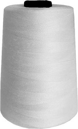 Aapal Collection Cone 50000 MTS For Overlock (Interlock) 100% Spun Polyester White Thread