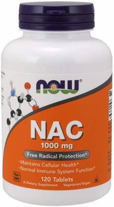 Now Foods N - Acetyl Cysteine 1000 Mg Free Radical Protection Tablets
