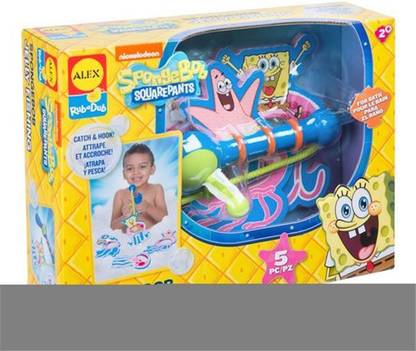 Alex Toys SpongeBob Jelly Fishing Bath Toy