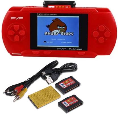 kluzie 8 Bit Portable Digital Video Game with Built-in PVP PSP Game-console 8 GB with Mario, DR MARIO, CONTRA, CRICKET GAME, TURTLE, SUPER MARIO, OTHER 3000 FAMOUS GAMES