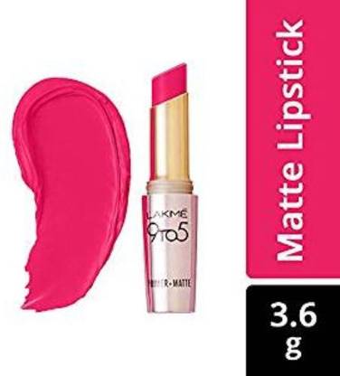 लॅक्मे 9 to 5 Primer with Matte Lip Color, MP16 Pink Perfect, 3.6g
