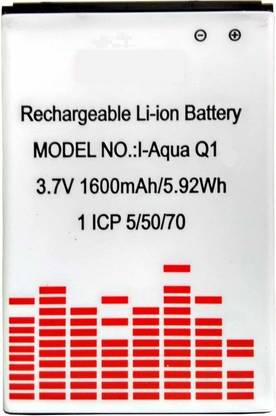 DealFreez Mobile Battery For  Intex Aqua Q1