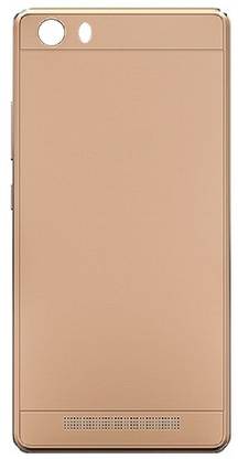 plitonstore Gionee M5 Lite-Gold OEM Shell Back HOUSING Panel for-(Gionee M5 Lite)-(Gold) Back Panel