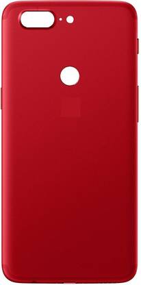 plitonstore ONEE EPlus 5T-Lava Red BACK PANEL FOR-(OnePlus 5T)Lava Red Back Panel