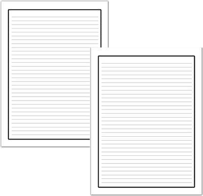 WAYTOBUY 60 Assignment Or Project One Side Ruled 210 x 297 mm 70 gsm A4 paper