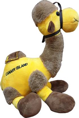 Epraiser Desert Camel Canary Island Soft Stuffed Toy (Size: Medium, 35cm)  - 35 cm