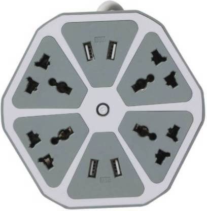 Bhani HEXAGON SOCKET-HS07 4  Socket Extension Boards