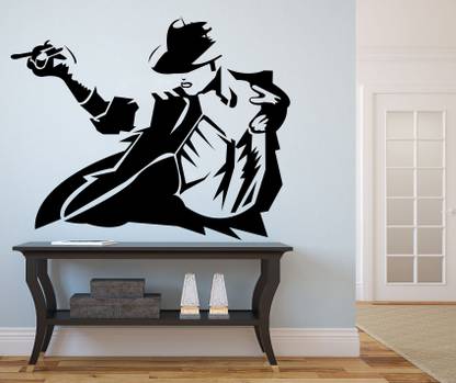 SUDARSHAN DESIGNS 86 cm Michael Jackson Wall Decal Self Adhesive Sticker
