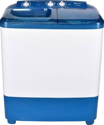 KORYO 6.5 kg Semi Automatic Top Load Washing Machine White, Blue