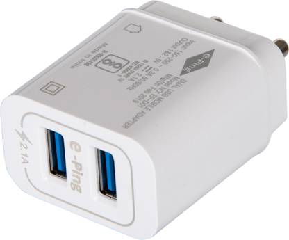 e-ping 2.4 A Wall Charger for Mobile with Detachable Cable