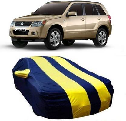 HDSERVICES Car Cover For Maruti Suzuki Grand Vitara (With Mirror Pockets)
