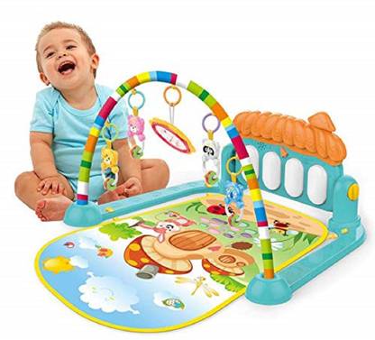 YAMAMA Kick & Play Musical Keyboard Mat Piano Baby Play Mat Gym