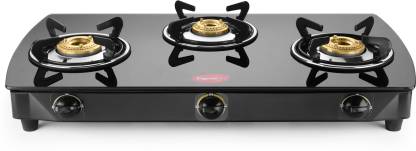 Pigeon Brass Oval Stainless Steel Manual Gas Stove