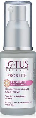 LOTUS Herbals PROBRITE Illuminating Radiance Serum+Crème