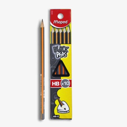 Pelikan HB Pencil Hardness HB with tip Pack of 10