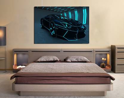GWSJ-14283 Printed skachat lamborghini aventador tron edition epm dlya gta 4 1108065 Non Sticking Without Frame Canvas Canvas Art