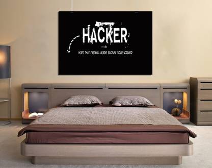 GWSJ-13043 Printed Hacker Non Sticking Without Frame Canvas Canvas Art