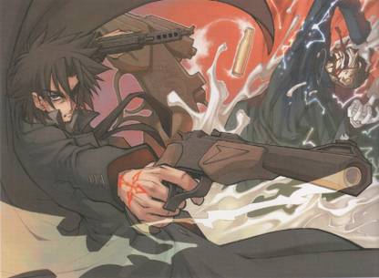 Athah Anime Fate/zero Fate Series Kiritsugu Emiya Kirei Kotomine 13*19 inches Wall Poster Matte Finish Paper Print