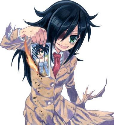 Athah Anime Watamote Tomoko Kuroki 13*19 inches Wall Poster Matte Finish Paper Print
