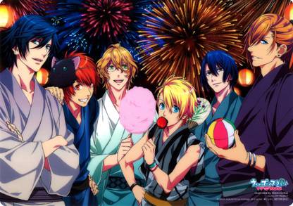 Athah Anime Uta no Prince-sama Hijirikawa Masato Ichinose Tokiya Ittoki Otoya Kurusu Syo Shinomiya Natsuki Jinguji Ren 13*19 inches Wall Poster Matte Finish Paper Print