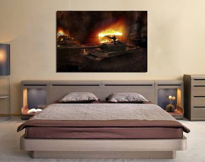 GWSJ-15138 Printed world of tanks wot 113 china Non Sticking Without Frame Canvas Canvas Art