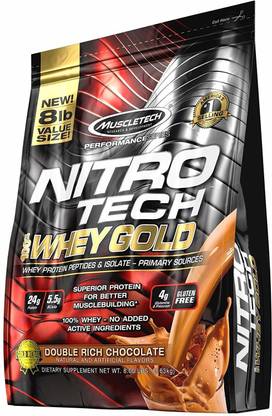 Muscletech Performance Series Nitrotech 100% Whey Gold Whey Protein