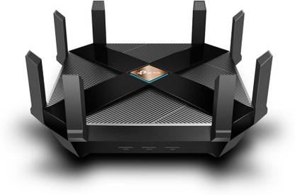TP-Link Archer AX6000 Wi-Fi 6 Router 2.4 GHz, 5 GHz 6000 Mbps Wifi Speed Dual Band External Antenna Ethernet (Cable Broadband)