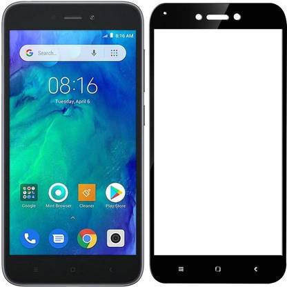 NKCASE Edge To Edge Tempered Glass for Redmi GO