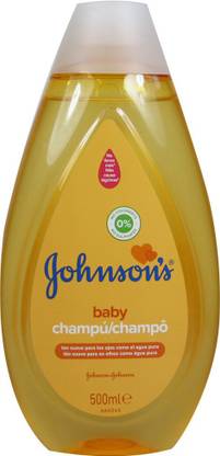 JOHNSON'S Gold mild shampoo with no colouring or sulphites flask 500 m